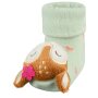 Sterntaler Baby Rasselsocken Reh - pudergrün