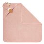 Little Dutch Kapuzenhandtuch 75x75cm - Flamingo Rosa