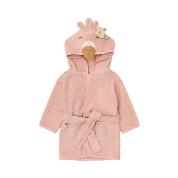 Little Dutch Bademantel Flamingo - Rosa