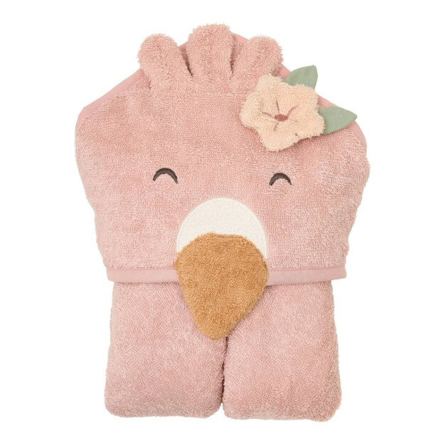 Little Dutch Bademantel Flamingo - Rosa