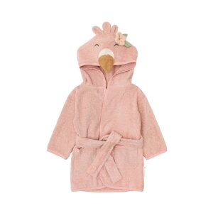 Little Dutch Bademantel Flamingo - Rosa