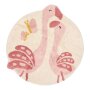 Little Dutch waschbarer Bio-Baumwoll Teppich - Flamingo Rosa