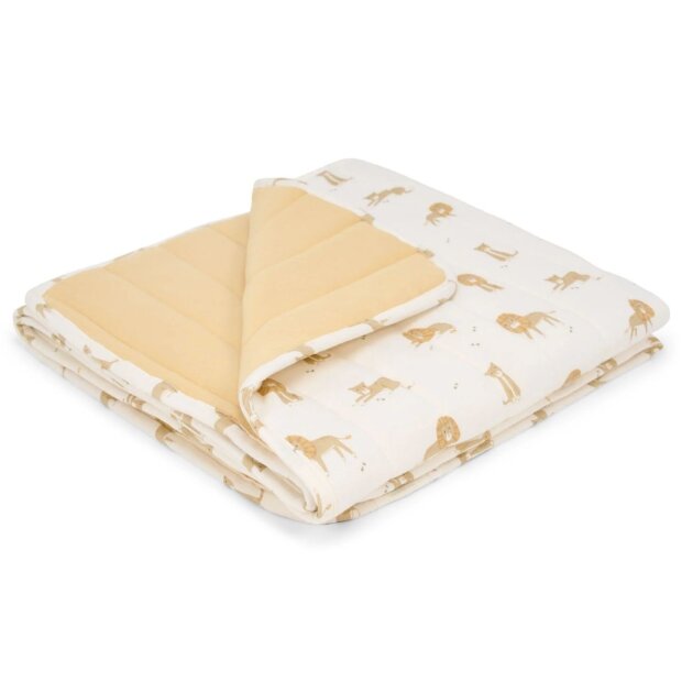 Little Dutch Kuscheldecke  - Gelb – Safari Leo 70x100cm