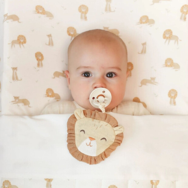 Little Dutch Kuscheldecke  - Gelb – Safari Leo 70x100cm