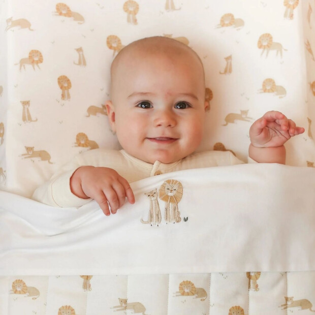 Little Dutch Kuscheldecke  - Gelb – Safari Leo 70x100cm