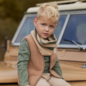 Little Dutch Gestrickter Schal - Sand...