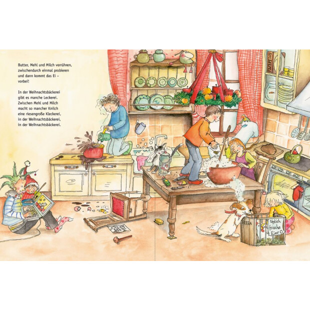 Coppenrath Kinderbuch - In der Weihnachtsbäckerei - Das Backbuch zum Weihnachtslied (Zuckowski)