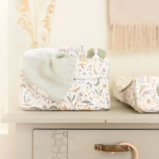 Little Dutch 3er Set Spucktuch 70x70cm - Safari Wonders