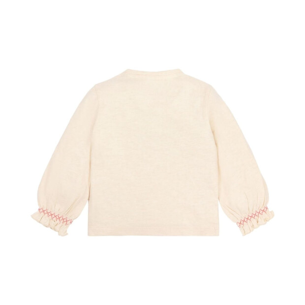 Little Dutch Langarmshirt Beige -  Blumen