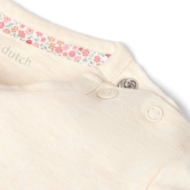 Little Dutch Langarmshirt Beige -  Blumen