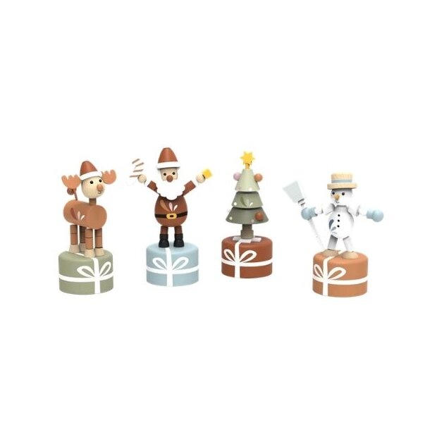 Speedy Monkey Drückfigur Weihnachten sortiert