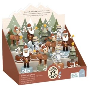 Speedy Monkey Drückfigur Weihnachten sortiert