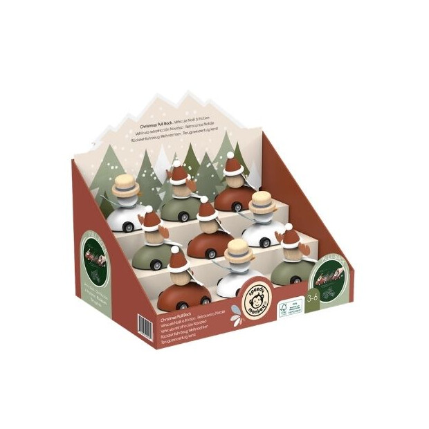 Speedy Monkey Aufzieh Flitzer Weihnachten sortiert