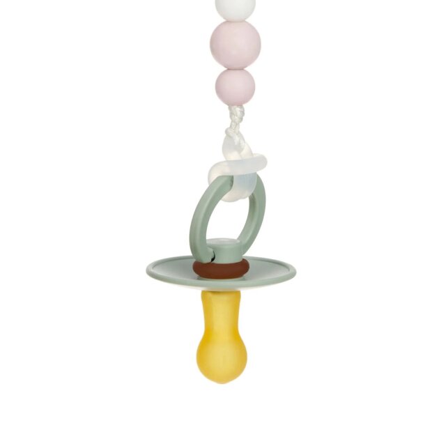 Lässig Schnullerkette - Little Universe - Wolke Rosa Beige