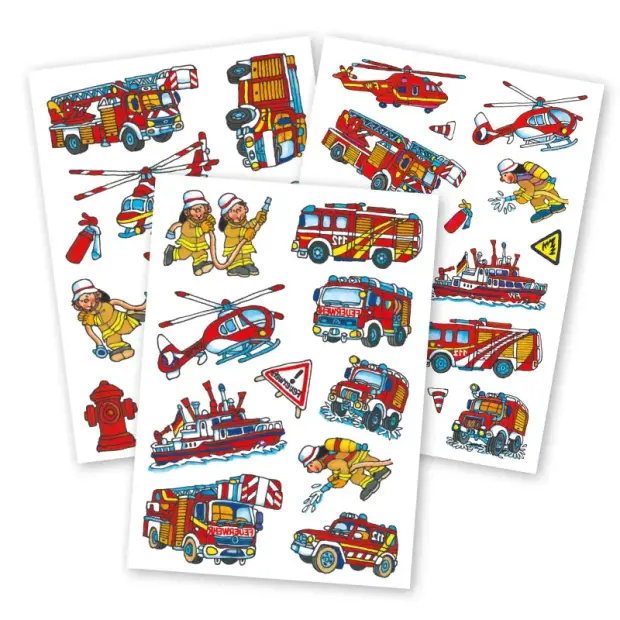 Lutz Mauder Tattoo Set A6 Feuerwehr