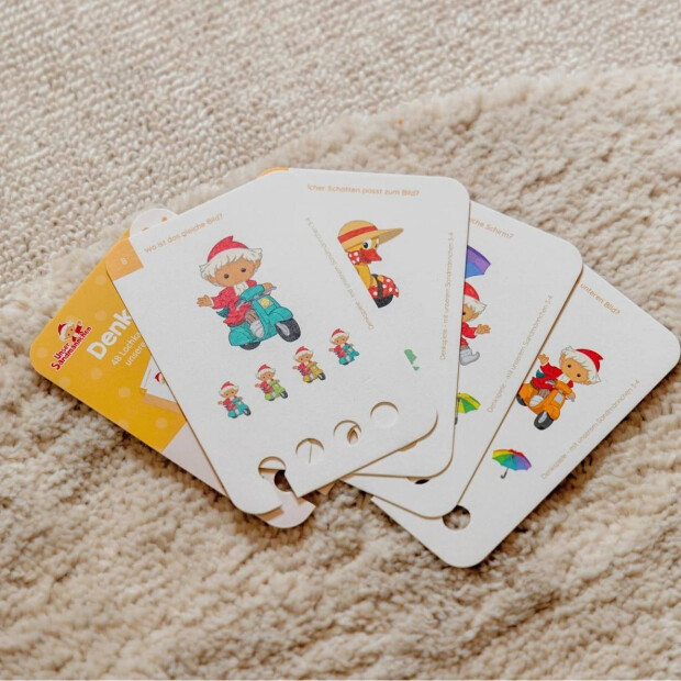 Lochkasten Kartensatz - Denkspiele Sandmännchen 3-4 Jahre
