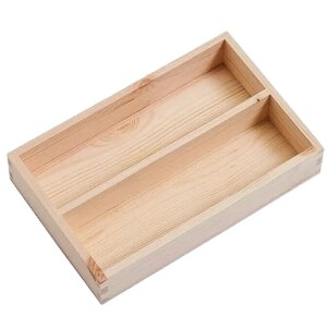 Aufbewahrung aus Holz für den Lochkasten