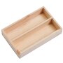 Aufbewahrung aus Holz für den Lochkasten