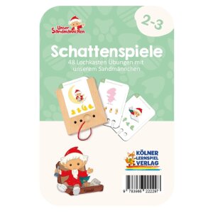 Lochkasten Kartensatz - Schattenspiele Sandmännchen...
