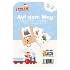 Lochkasten Kartensatz - Auf dem Weg Sandmännchen 2-3...