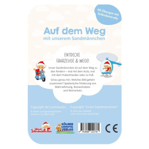 Lochkasten Kartensatz - Auf dem Weg Sandmännchen 2-3...
