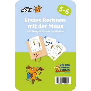 Lochkasten Kartensatz - Erstes Rechnen mit der Maus 5-6...