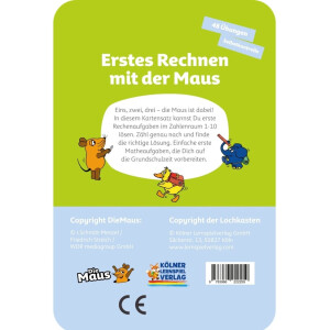 Lochkasten Kartensatz - Erstes Rechnen mit der Maus 5-6...