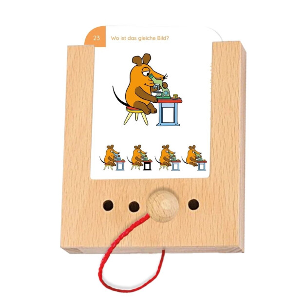 Lochkasten Kartensatz - Denkspiele mit der Maus? 5-6 Jahre