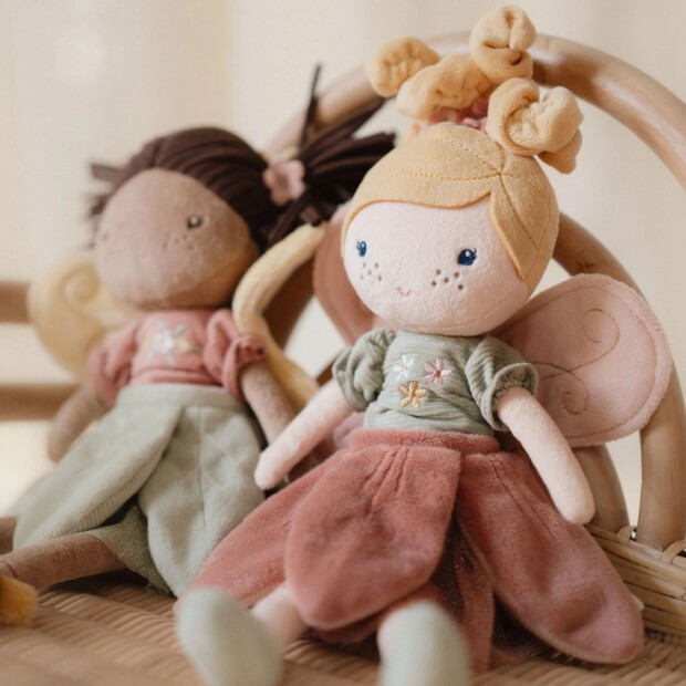 Little Dutch Fee Mila - Rosa Fairy Garden 35cm