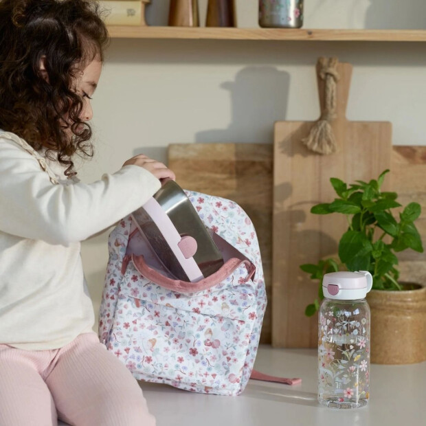 Little Dutch Rucksack - Fairy Garden weiss rosa