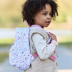Little Dutch Rucksack - Fairy Garden weiss rosa