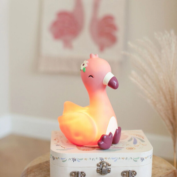 Little Dutch Nachtlicht Lampe Flamingo - Safari Friends