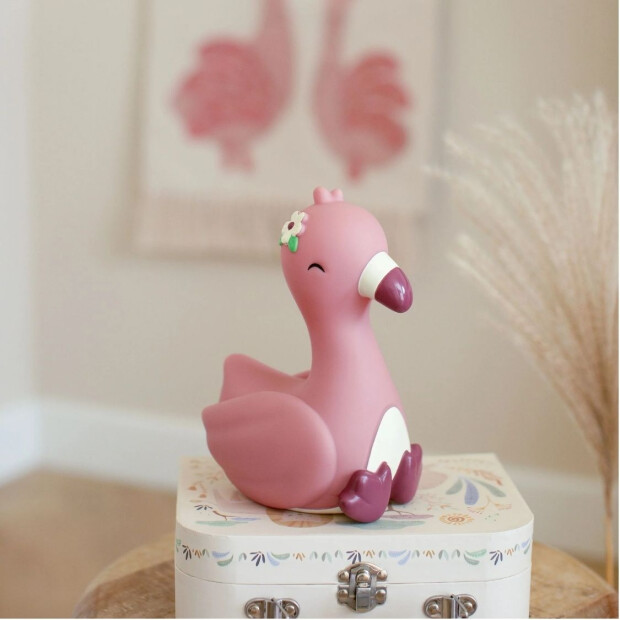 Little Dutch Nachtlicht Lampe Flamingo - Safari Friends