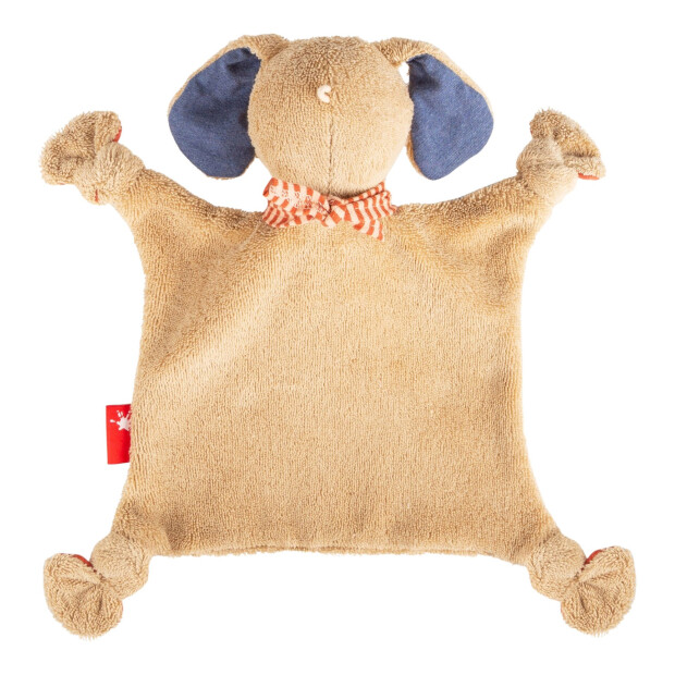 Sigikid Baby Schnuffeltuch Hund Fips, blau