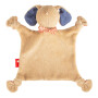 Sigikid Baby Schnuffeltuch Hund Fips, blau