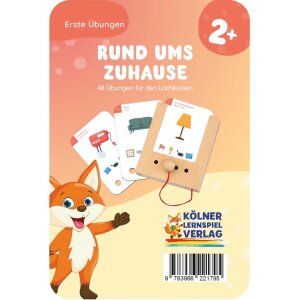 Lochkasten Kartensatz - Rund ums Zuhause 2+ Jahre