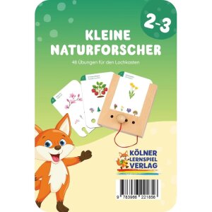 Lochkasten Kartensatz - Kleine Naturforscher 2-3 Jahre