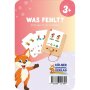Lochkasten Kartensatz - Was fehlt? 3+ Jahre