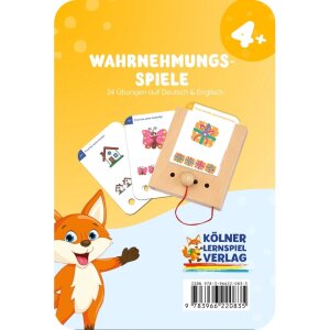 Lochkasten Kartensatz - Wahrnehmungsspiele 4+ Jahre
