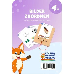 Lochkasten Kartensatz - Bilder zuordnen 4+ Jahre