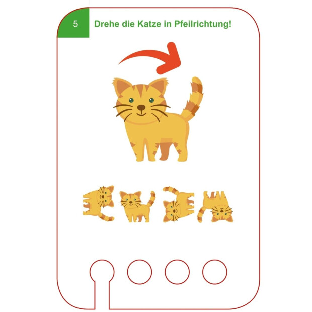 Lochkasten Kartensatz - Erste Konzentrationsspiele 4+ Jahre