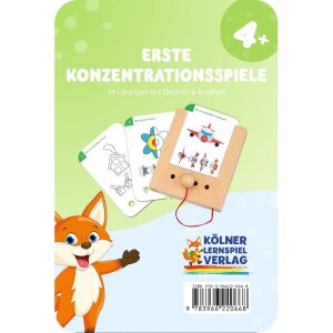 Lochkasten Kartensatz - Erste Konzentrationsspiele 4+ Jahre