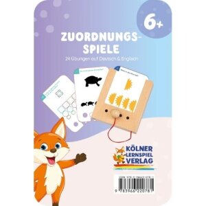Lochkasten Kartensatz - Zuordnungsspiele 6+ Jahre