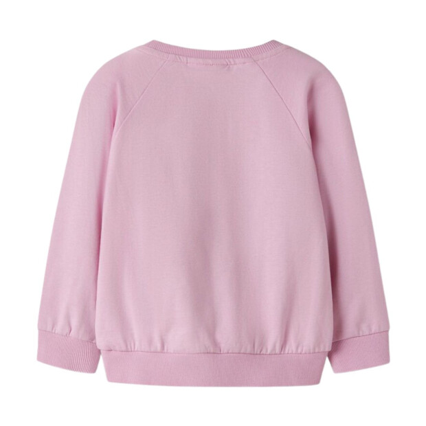 name it regular fit Sweatshirt - Schwan Full Blooming Pink