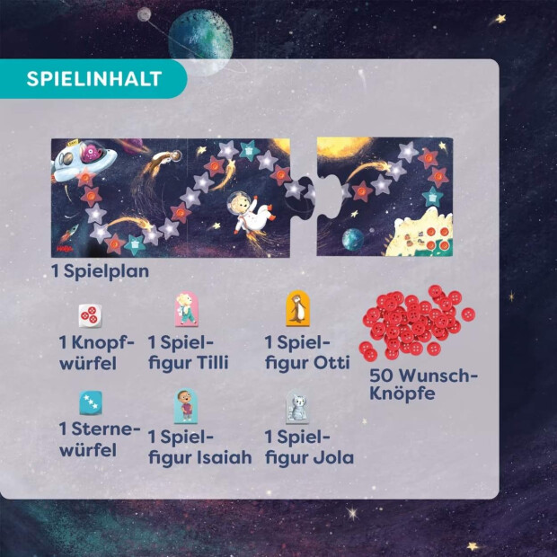 HABA Spiel - Mein Knopf, ein Universum - Das Spiel