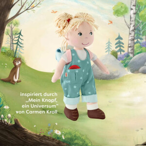 HABA Puppe - Tilli "Mein Knopf, ein Universum"...