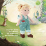 HABA Puppe - Tilli "Mein Knopf, ein Universum" mit Rucksack und magischem Knopf