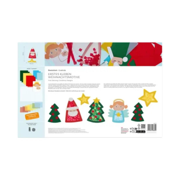 HABA Sachenmacher Erstes Kleben Weihnachten, Fensterbilder, 7 St