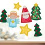 HABA Sachenmacher Erstes Kleben Weihnachten, Fensterbilder, 7 St