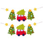 HABA Sachenmacher Erstes Fädeln Filzgirlande Tannenbaum, Bastelset, ab 3 J.